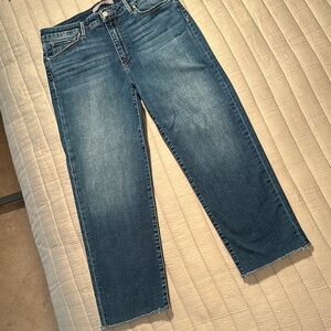 Joe's Jeans Blue Ankle Cropped Denim, high rise